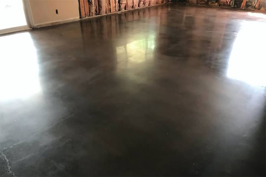 Polished concrete